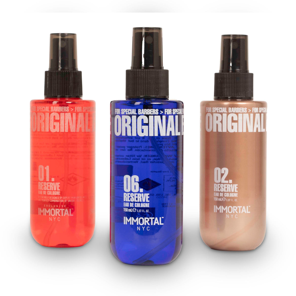 IMMORTAL Original Eau De Cologne 150ml - kolonjska vodica IMMORTAL